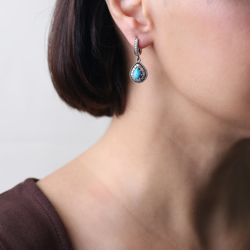 Authentic Silver Earring In Turkish Wholesale Sterling Silver Jewelry