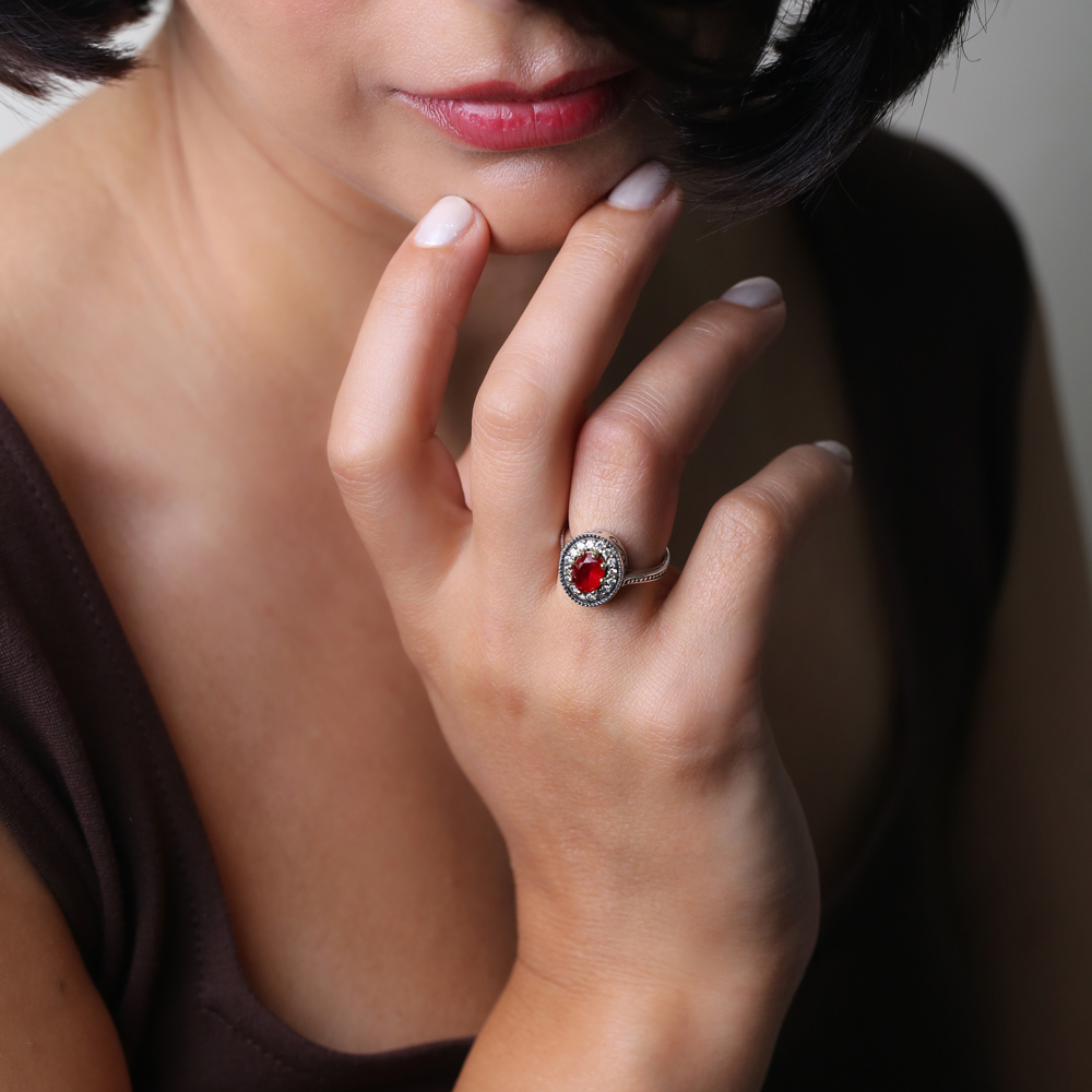 Ottoman Desing Wholesale Handcrafted Authentic Silver Ring