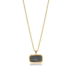 Scarabaeus Sacer Design Charm Necklace