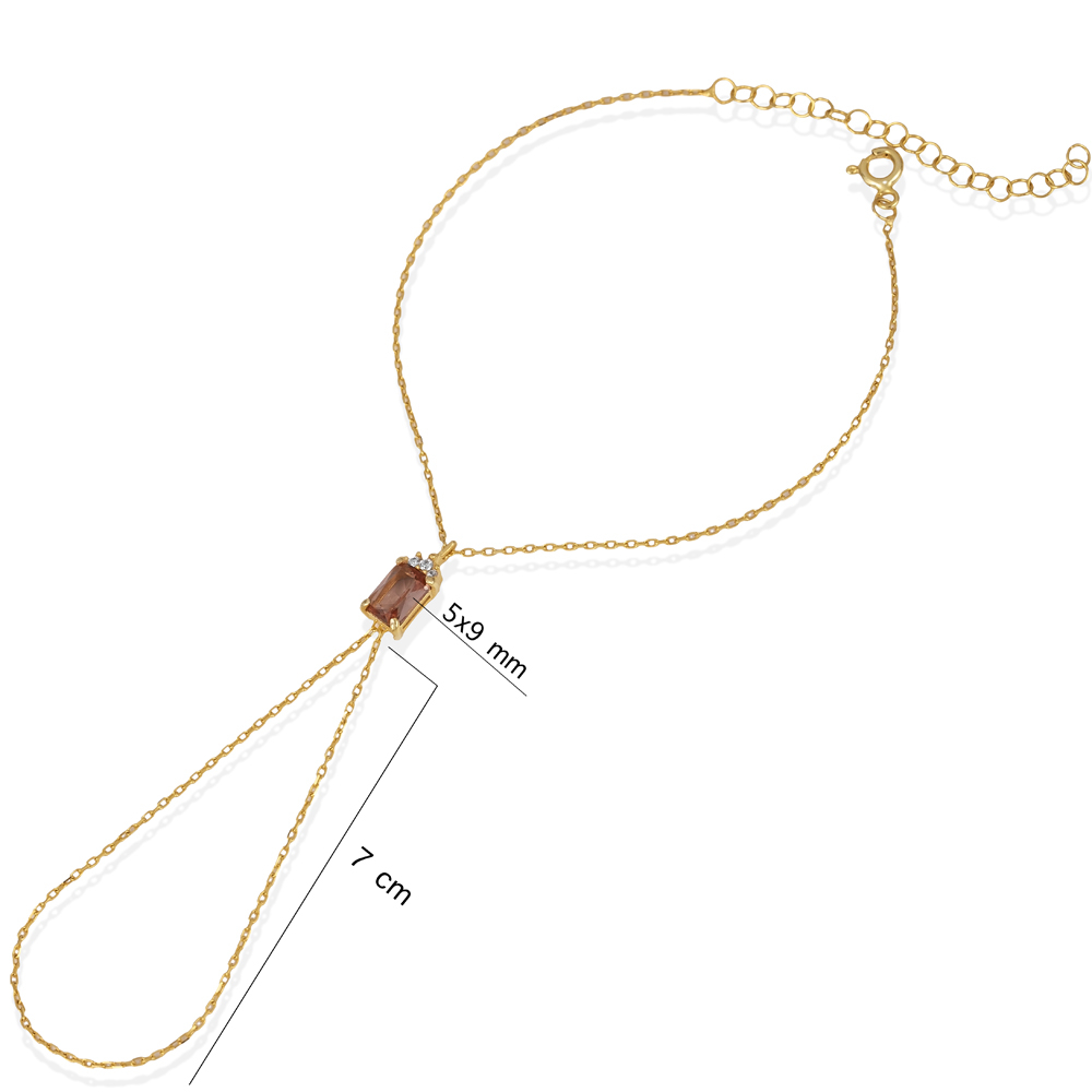 Baguette Cut Zultanite Slave Bracelet