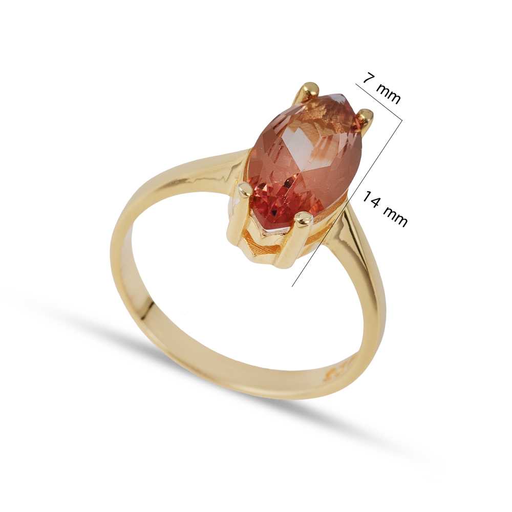 Marquise Shape Zultanite Ring