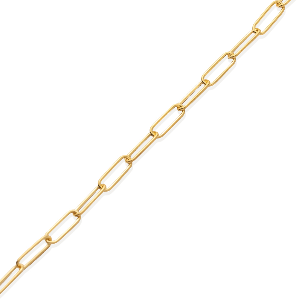 Paperclip Chain Bracelet Design 925 Bracelet