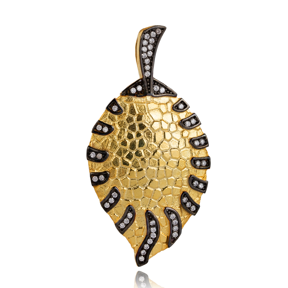 Exotic Pattern Design 925 Vintage Pendant Charm