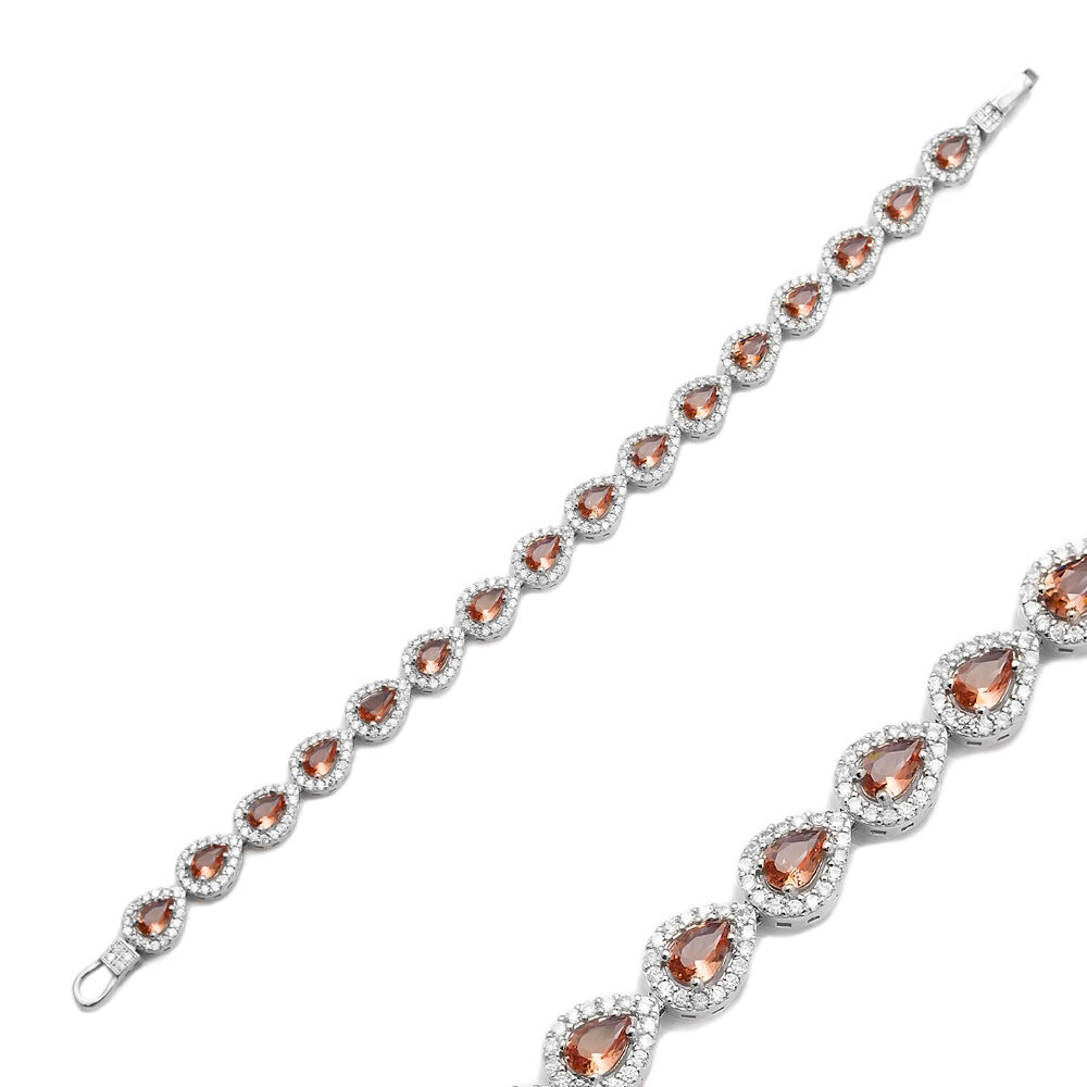 Zultanite Stone Drop Shape Elegant Bracelet 925 Silver Sterling Wholesale Handcrafted Jewelry