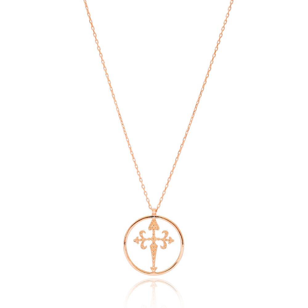 Gothic Cross Pendant Turkish Wholesale 925 Sterling Silver Handmade Jewelry