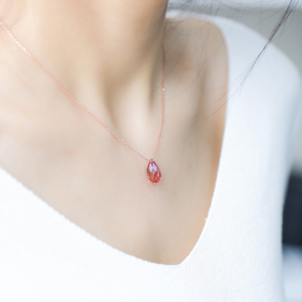 Zultanite Stone Teardrop Pendant Turkish Wholesale Sterling Silver Fashion Jewelry