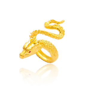 Unique Dragon Design Adjustable Ring Turkish Wholesale 925 Silver Sterling Jewelry