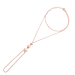 Wholesale Handmade 925 Silver Sterling Minimal Star Design Slave Bracelet