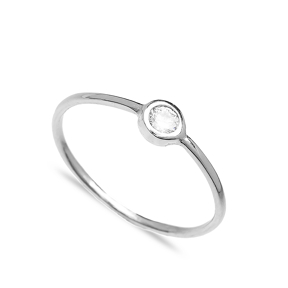 Simple Design Wholesale Handcrafted Silver Ring