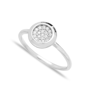 Minimalist Round Design Wholesale Handcrafted 925 Sterling Silver Jewelry Ring