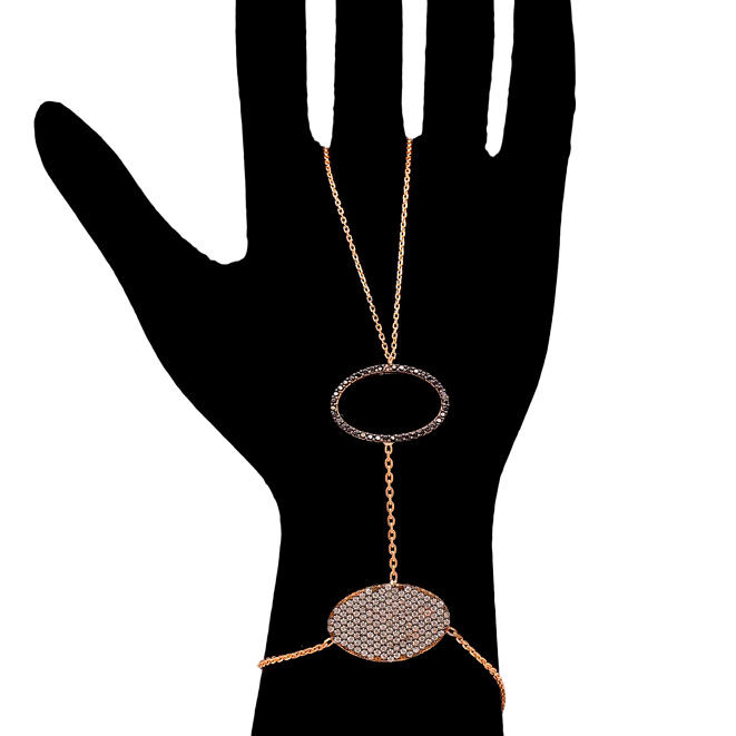 Oval Design Hollow Wholesale Handmade Turkish Slave Bracelet